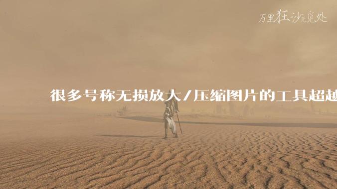 很多号称无损放大/压缩图片的工具超越photoshop了吗？