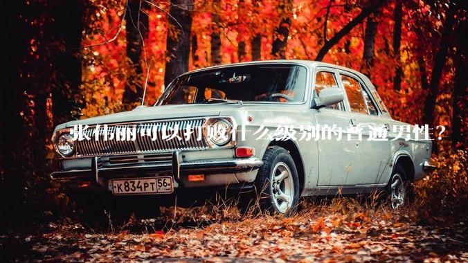 张伟丽可以打败什么级别的普通男性？