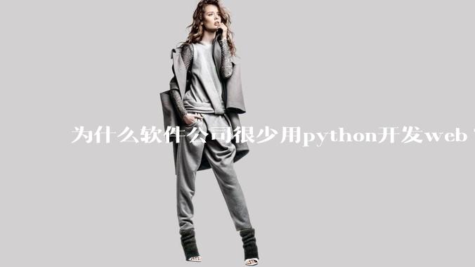 为什么软件公司很少用python开发web?